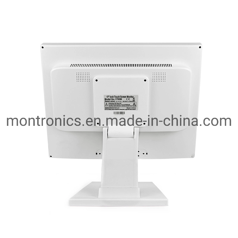 OEM High Brightness Medical White Monitor 17 Inch Touch Screen Monitor Medical Display for Hospital with HDMI Port White Touch Monitor with En60601 Certified