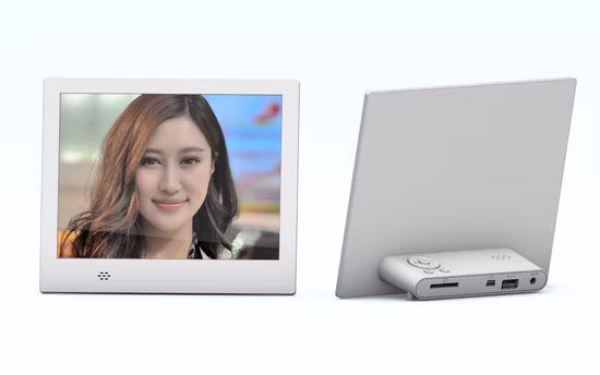 10-дюймовая алюминиевая цифровая фоторамка