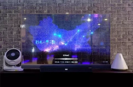 Дешевый OLED прозрачный сенсорный экран на заводе цифровых вывесок